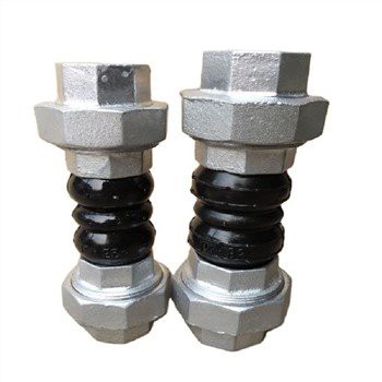 Junta de expansión de goma de unión de doble esfera